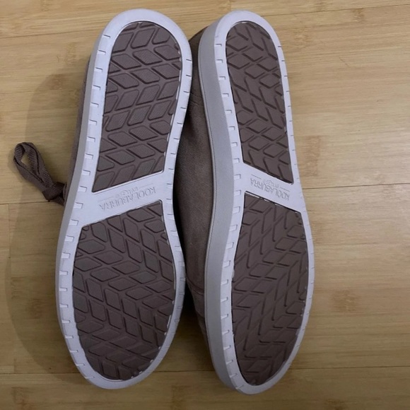 NWOT UGG Koolaburra Kellen Tan Low Lace Sneakers - Picture 3 of 4